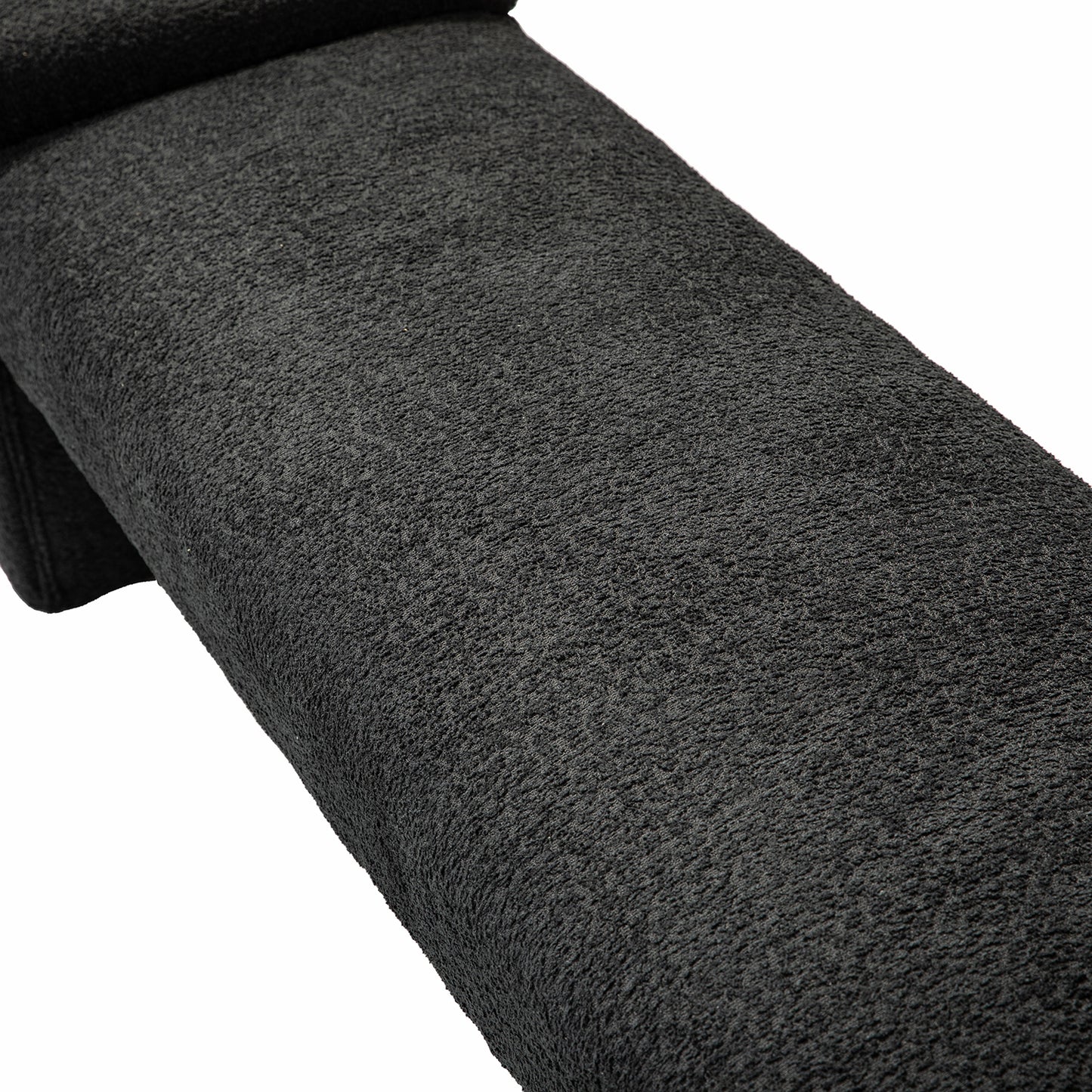 Severin Upholstered Bench-BLACK