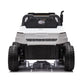24V 2-Seater UTV-XXL Ride On Truck with Dump Bed for kid,Ride On 4WD UTV with 6 Wheels,Foam Tires, Suitable for Off-Roading,remote control,Three-Point Safety Harness