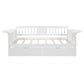 Twin size Daybed with Two Drawers, Wood Slat Support, White
