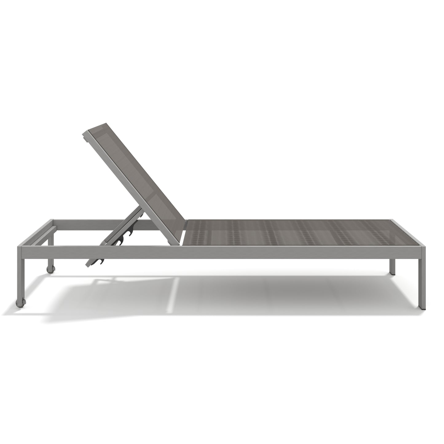 Modern design All aluminum outdoor coffee table and lounge