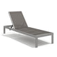 Modern design All aluminum outdoor coffee table and lounge