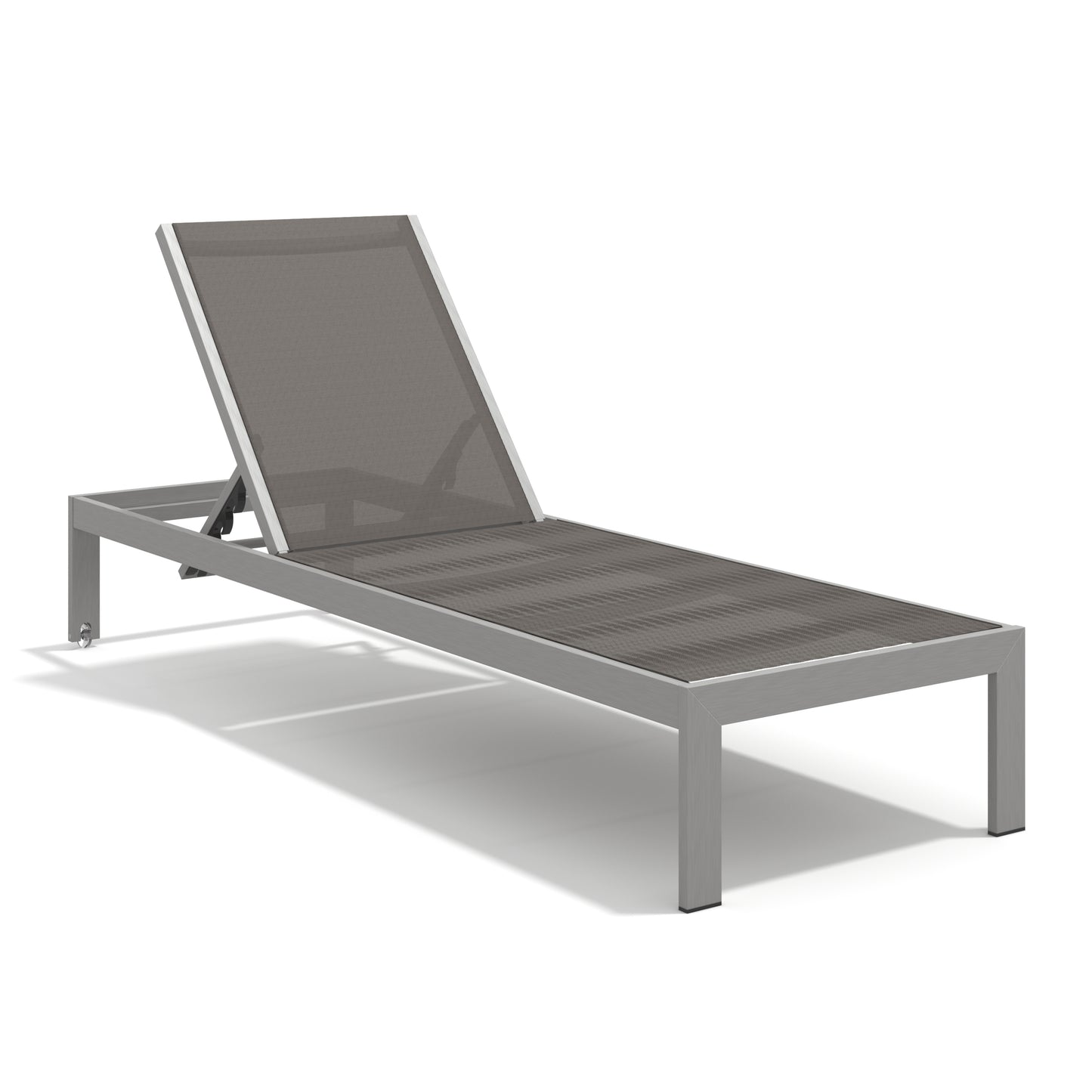 Modern design All aluminum outdoor coffee table and lounge