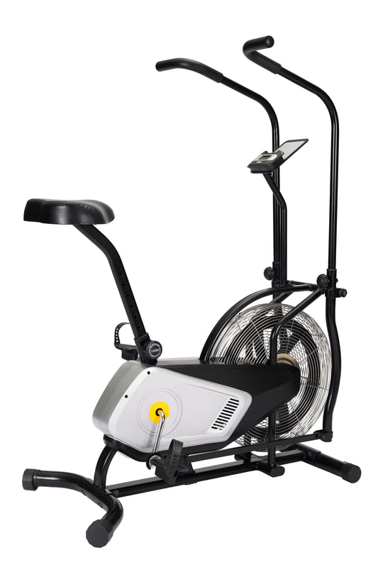 Exercise Fan Bike With Air Resistance System-Belt And Chain Drive