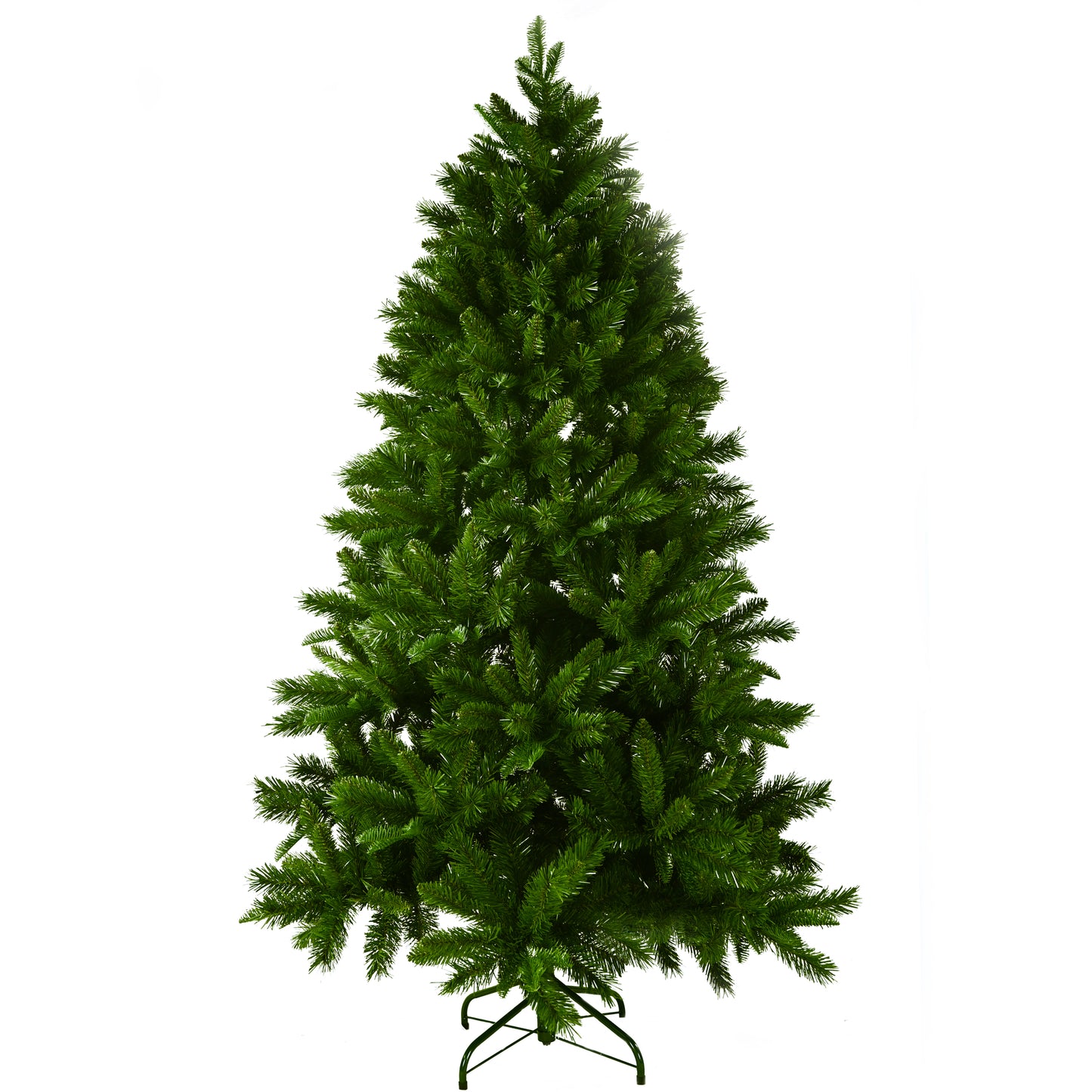 7FT PE/PVC mixed green artificial Christmas tree