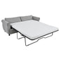 U_Style 80.7'' 2-in-1 Sofa Bed Sleeper with Large Memory  Mattress(63''*70.9*3.3 inch), for Living Room Spaces  Bedroom