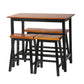 POMEROY S/4 CAFÉ TABLE/BENCH SET