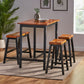 POMEROY S/4 CAFÉ TABLE/BENCH SET