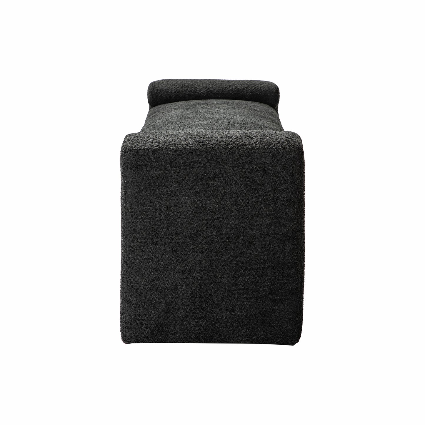 Severin Upholstered Bench-BLACK