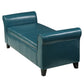 HAYES ARMED STORAGE BENCH