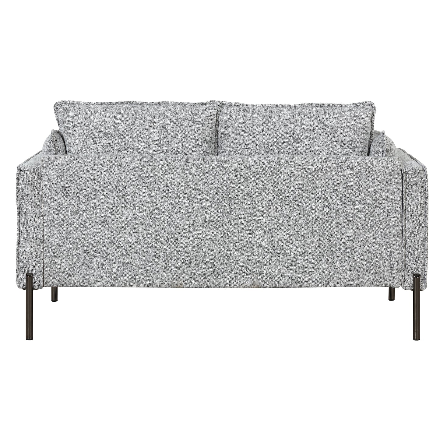 56" Modern Style Sofa Linen Fabric Loveseat Small Love Seats Couch for Small Spaces, Living Room, Apartment