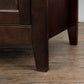DRAWER DRESSER CABINET BAR CABINET, storge cabinet, lockers, Retro round handle, can be placed in the living room, bedroom, dining room, Antique auburn