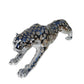 Ambrose Diamond Encrusted Chrome Plated Panther (53" L x 9.5" W x 11" H)