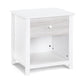 Connelly Nightstand White/Rockport Gray