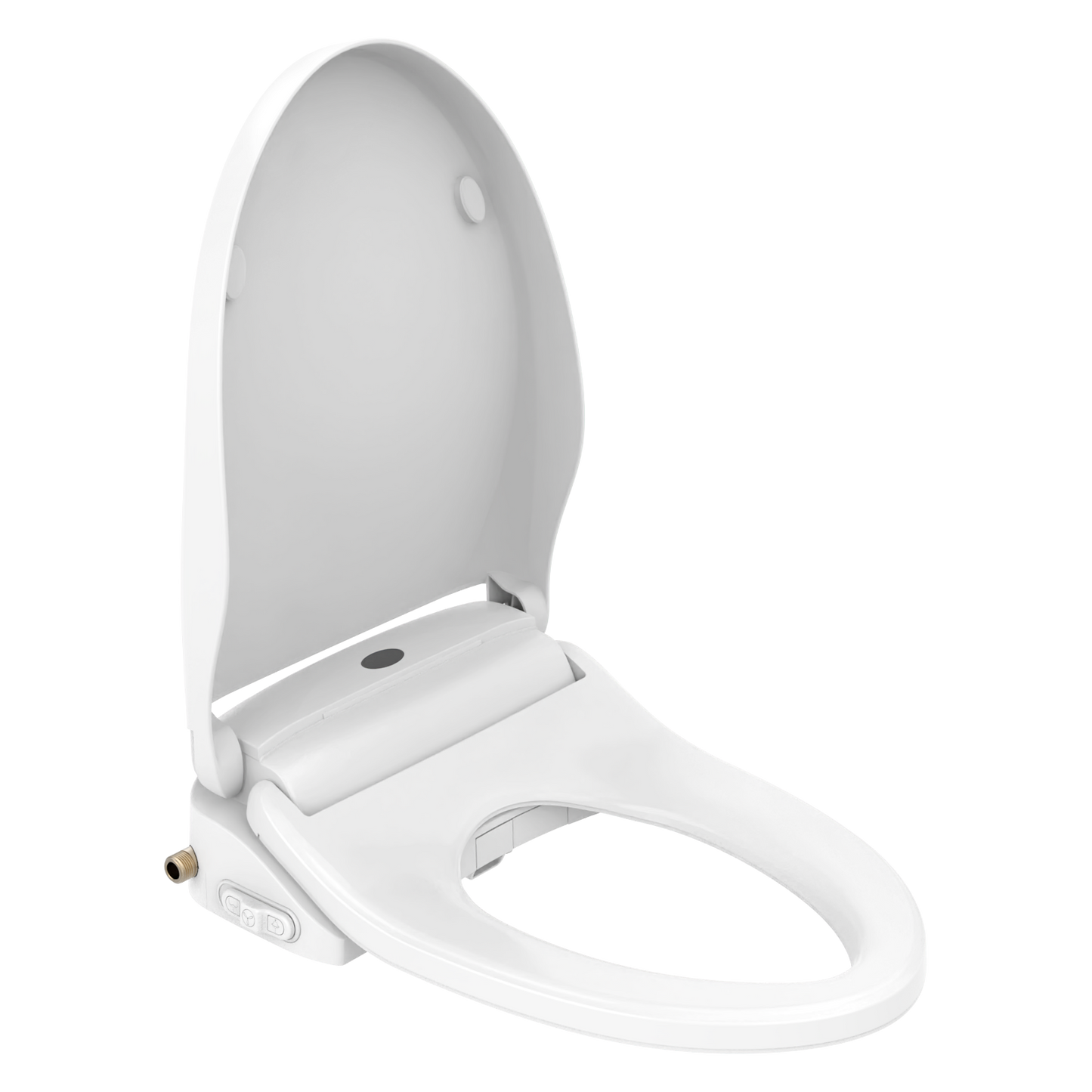 B011 Elongated LED Light Electric Bidet Toilet Seat Heated Toilet Seat with Warm Air Dryer and Night Light