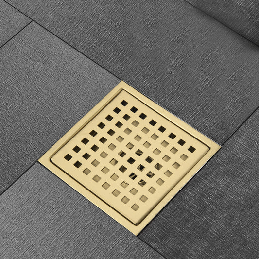 6 Inch Square Shower Floor Drain