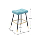Vintage Bar Stools Footrest Counter Height Dining Chairs