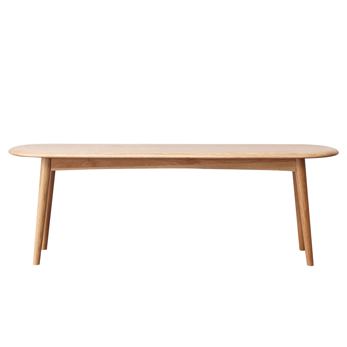 Natural Oak Wood for Dining Bench Table Bench for Living Room