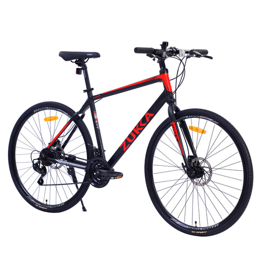 21 Speed Hybrid bike Disc Brake 700C Road Bike For men women\'s City Bicycle