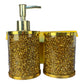 Ambrose Exquisite 2 Piece Soap Dispenser and Toothbrush Holder in Gift Box Bathroom Accessories