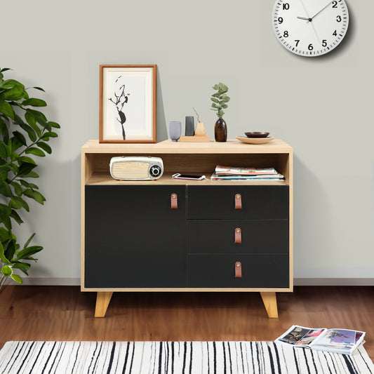 DRESSER CABINET BAR CABINET storge cabinet lockers PUHold handsLockers can be placed in the living room, bedroom, dining room, black+brown