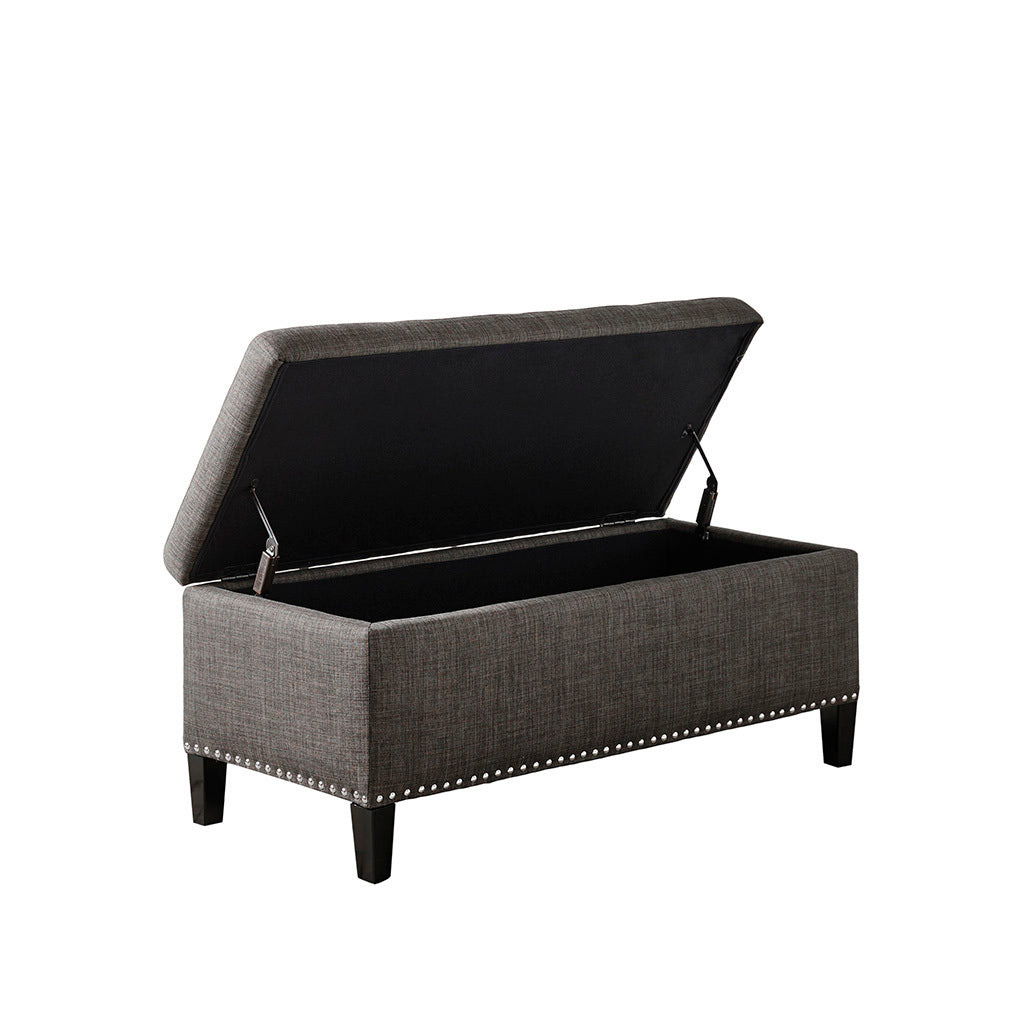 Shandra II Tufted Top Storage Bench