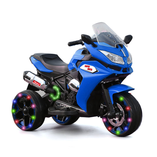 TAMCO Ride on Motorcycle for Toddlers, 3 Twinkling Wheels Electric Ride on Toy, Music Function