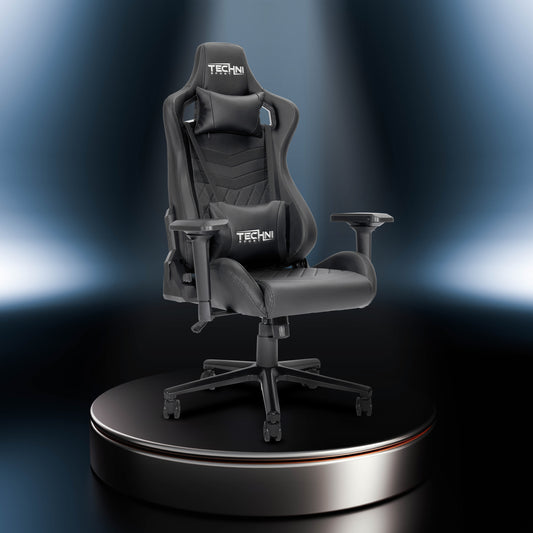 TS-83 Ergonomic High Back Racer Style PC Gaming Chair, Black