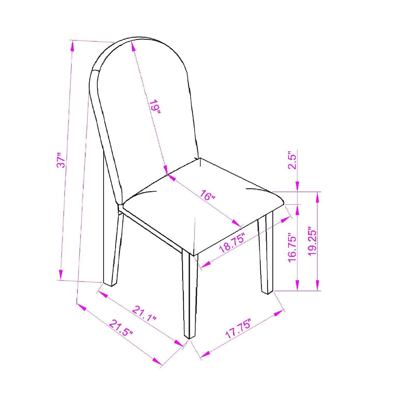 Modern 6 piece dinner set including dining table, dining chairs, 4 chairs and a bench, 60 inch dining table easy to assemble