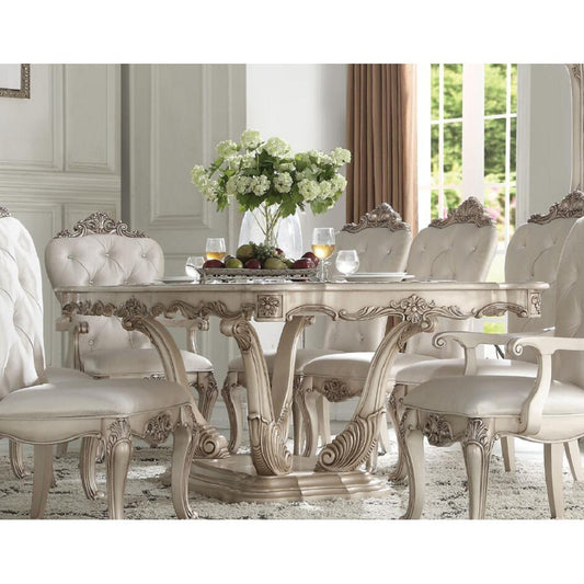 Gorsedd Dining Table in Antique White