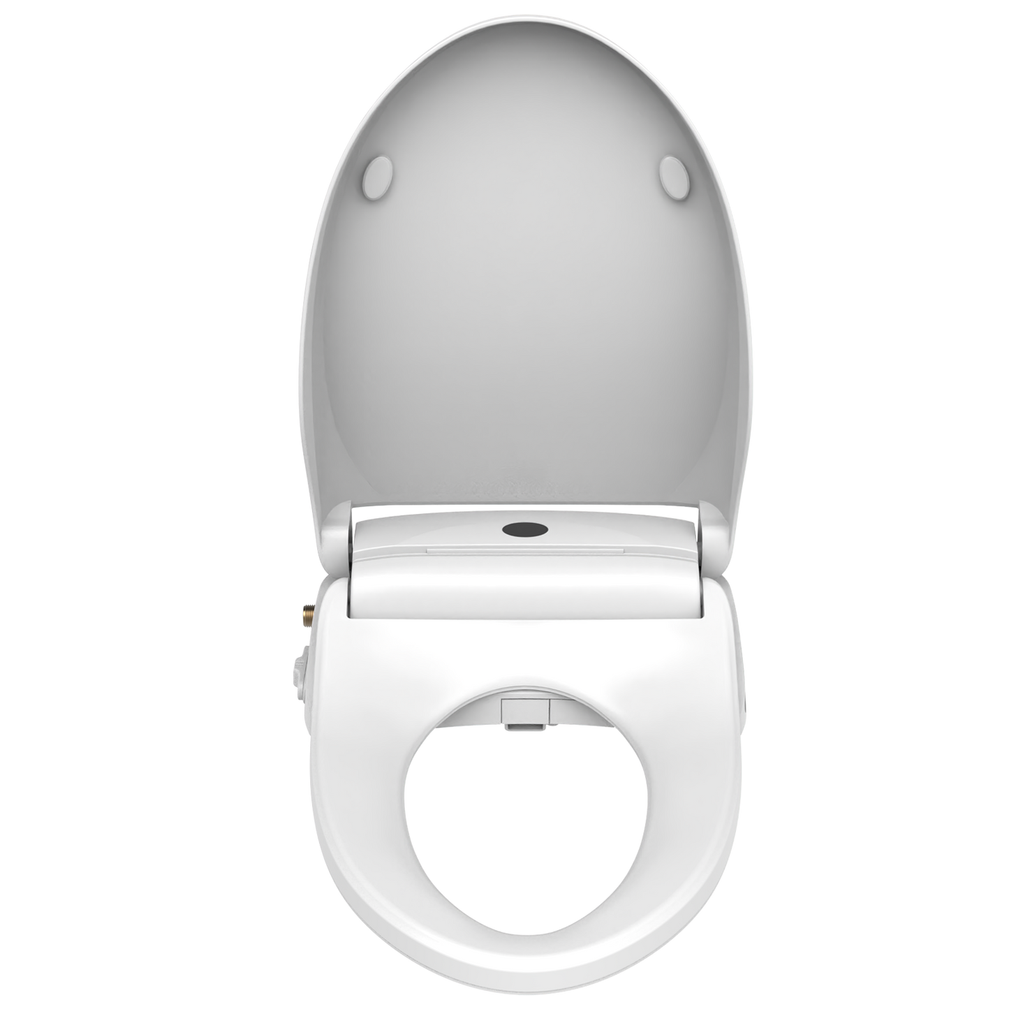 B011 Elongated LED Light Electric Bidet Toilet Seat Heated Toilet Seat with Warm Air Dryer and Night Light