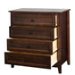 DRAWER DRESSER CABINET BAR CABINET, storge cabinet, lockers, Retro round handle, can be placed in the living room, bedroom, dining room, Antique auburn