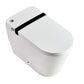 Multifunction U-Shaped Smart Toilet Automatic Flush with Remote Control/Foot Sensor/Night Light