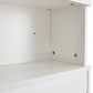 Home Bathroom Shelf Over-The-Toilet, Bathroom SpaceSaver, Bathroom Storage Cabinet Organizer, White