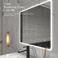 36 x 28 in. Large Rectangular Frameless Wall-Mount Anti-Fog LED Light Bathroom Vanity Mirror