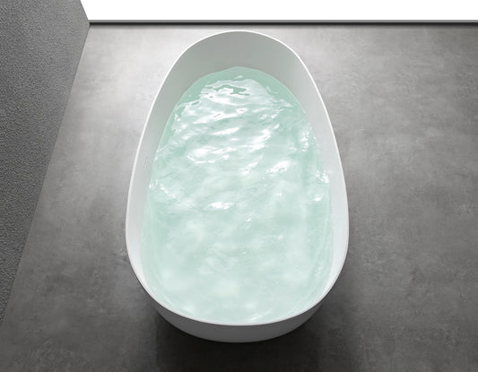 mm solid surface stone soaking tub Bathroom freestanding bathtub for adult
