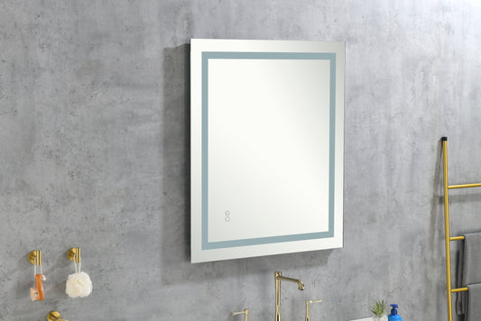 Led Mirror for Bathroom with Lights, Dimmable, Anti-Fog, Lighted Bathroom Mirror with Smart Touch Button, Memory Function (Horizontal/Vertical)