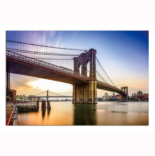 " Brooklyn Bridge" Acrylic Wall Art (32" H x 48" W)