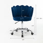 Swivel Shell Chair for Living Room/Bed Room, Modern Leisure office Chair Blue
