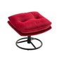 Accent chair TV Chair Living room Chair with Ottoman-RED