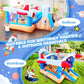 6 in 1 outdoor indoor inflatable bouncer for kids target ball basketball slide with blower