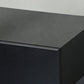 High Gloss LED Side Table, Modern Nightstands with 3 Drawer for Bedroom, Living Room, Black