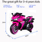 kids motorcycle,Tamco 12V motorcycle for kids 3 4 5 6 years Boys Girls  12v7ah kids motorcycle ride on toy with Training  Wheels/manual throttle/ drive by hand /Lightting  wheels