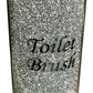 Ambrose Exquisite Glass Toilet Brush Holder in Gift Box (Includes Brush) Bathroom Accessories