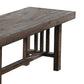Rustic Design 1pc Bench Distressed Light Brown Finish Wooden Dining Furniture
