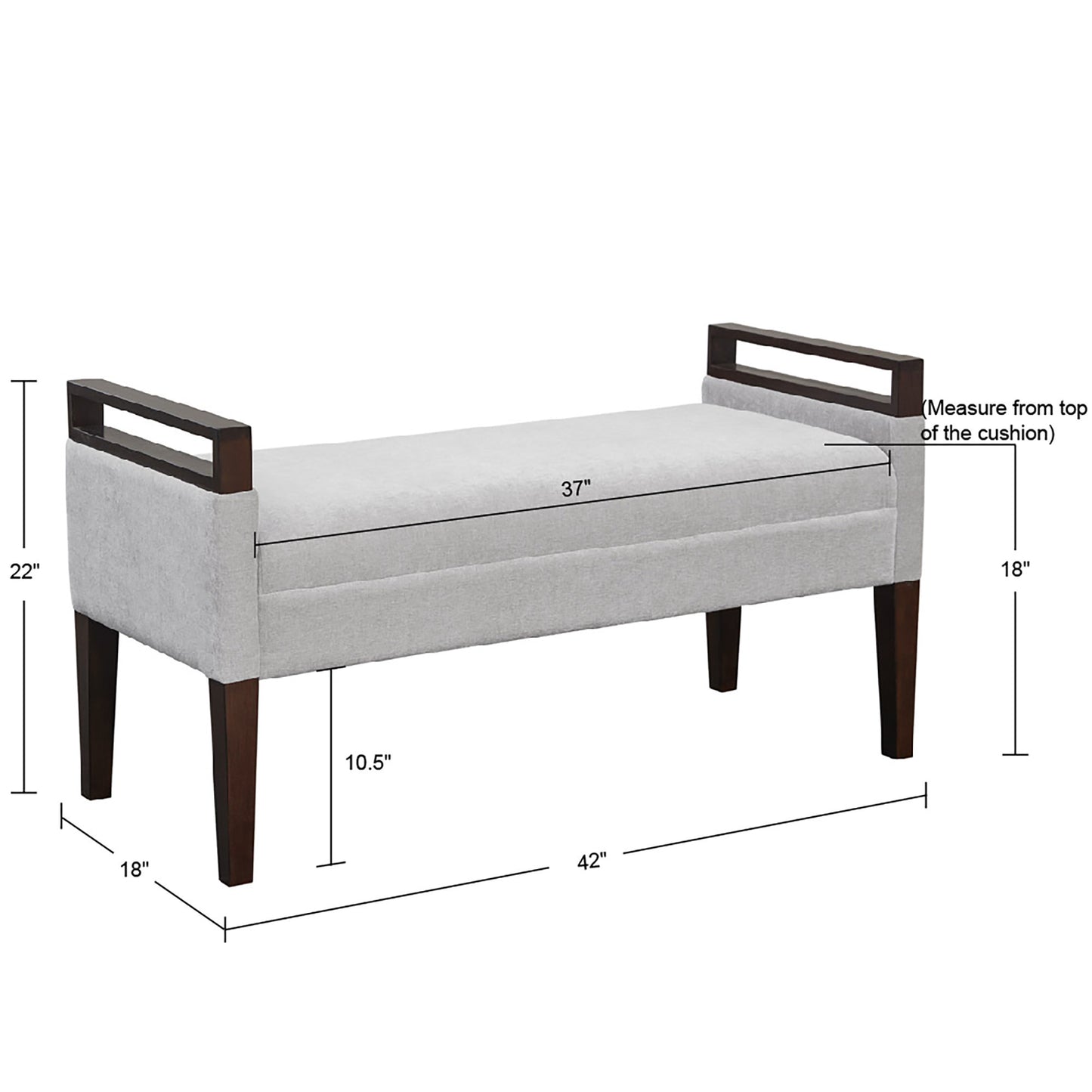 Sloane Upholstered Accent Bench