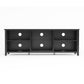 TV Stand Storage Media Console Entertainment Center, Tradition Black, wihout drawer