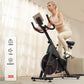 Stationary Bike 4D Adjustment Seat Spin Exercise Bikes with Adjustable Feet 260lbs Capacity Exercise Bikes (GHN980)